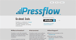 Desktop Screenshot of pressflow.org